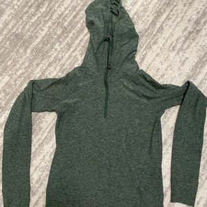 Outdoor Voices CloudKnit Hoodie, Green, Small